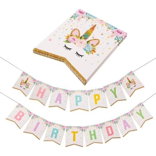 Huiran Unicorn Birthday Party Decor Kids Gifts Favors Unicorn Party Decor Unicorn Decor Unicorn Party Supplies Baby Shower Decor