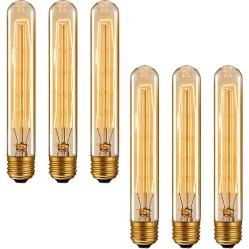 Retro Lamp T185 40W E27 Warm White Retro Dimmable Decorative Incandescent Vintage Edison Light Bulb for home Living