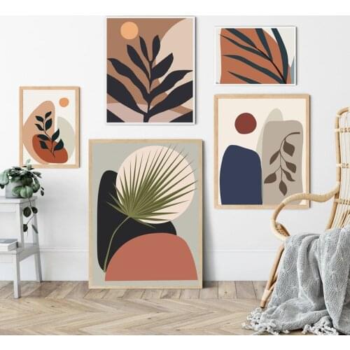 Gray-Blue Plant Close-Up Photography Canvas Painting Dandelion Succulents Still Life Print Wall Art Picture Decorative Poster