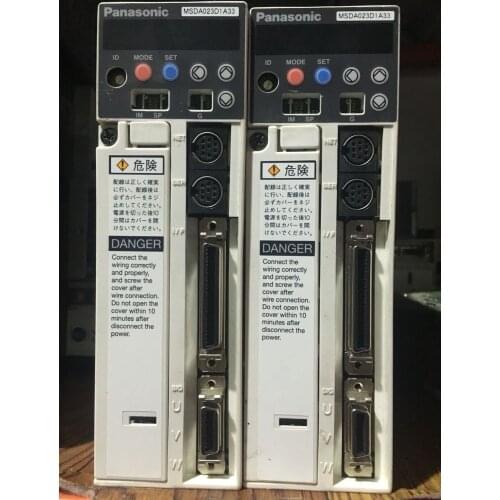 Servo drive MSDA023D1A33 , Used one , 90% appearance new , 3 months warranty , fastly shipping