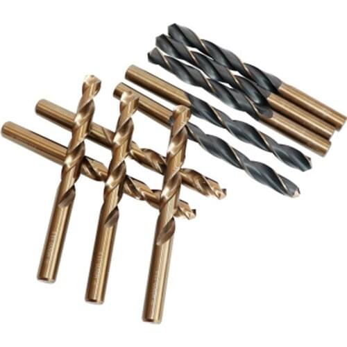 4Pcs 3 4 5 5.2mm Fully ground cobalt-containing straight shank high speed steel twist drill for Woodworking Aluminum HSS Drill