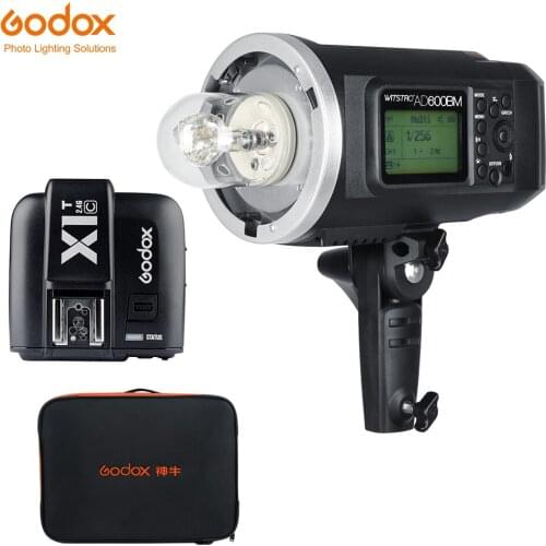 Free DHL Godox AD600BM 600W HSS GN87 Bowens Mount Outdoor Flash Light with X1T-C Trigger for Canon + Free Gift