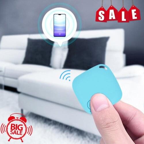 Anti-lost Keychain Key Finder Device Mobile Phone Lost Alarm Bi-Directional Finder Artifact Smart Tag GPS Tracker