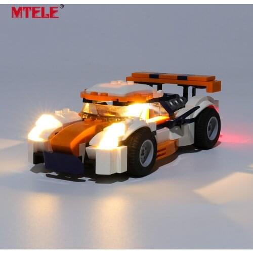 MTELE LED Light Kit 31089 For Creator Sunset Track Racer