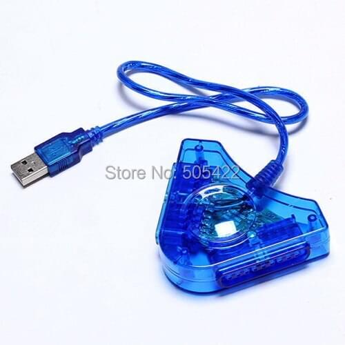 2017 Joypad Game USB Dual Player Converter Adapter Cable For PS2 Attractive Dual Playstation 2 PC USB Game Controller