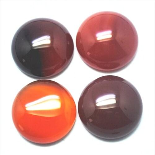 4pcs nature gem stone cabochons 20mm round shape CABS metal base pendants making accessories sodalite carnelian black onxy tiger