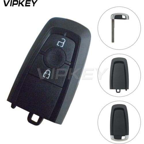 Remotekey HC3T-15K601-DB replacement smart key case shell 2 button for Ford EcoSport 2018 key blanks
