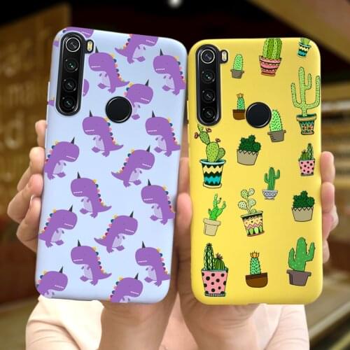 For Xiaomi Redmi Note 8T Case Cover Redmi Note8 8T Phone Case Macaroon Silicon Back Cover For Redmi NOTE 8 Pro 8t 8 T Bumper