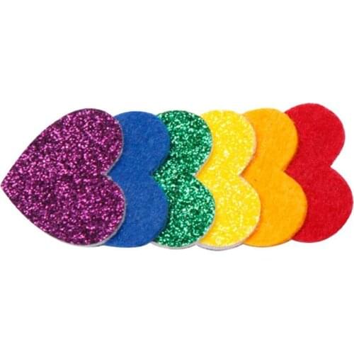 Children Cute Rainbow Hairpin Hair Clilp Side Clips Hair Girls Hair Not Glitter Accessories Headwear Love Hurt Shape Baby C E3L7
