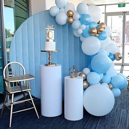 Photography Backdrops Round Velvet Wedding Backdrop Stand for Parties Collapsible Outdoor Background Frame Birthday Banner