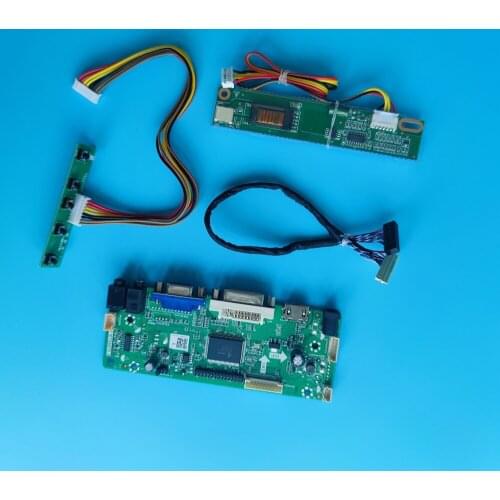 Audio LVDS kit M.NT68676 VGA HDMI DVI Controller board LCD For CLAA154WB04 1280*800 15.4inch 60HZ Panel monitor 30pin