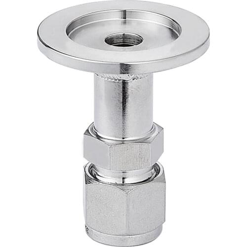 6/8/10mm Compression Union x KF-16/25/40/50 Vacuum Tri Clamp SUS304 Stainless Sanitary Pipe Fitting Beer Brewing Diary Product