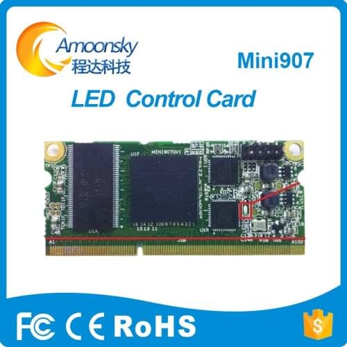 Competitive price full color led display support 32 scan linsn mini907 linsn small led receiving card