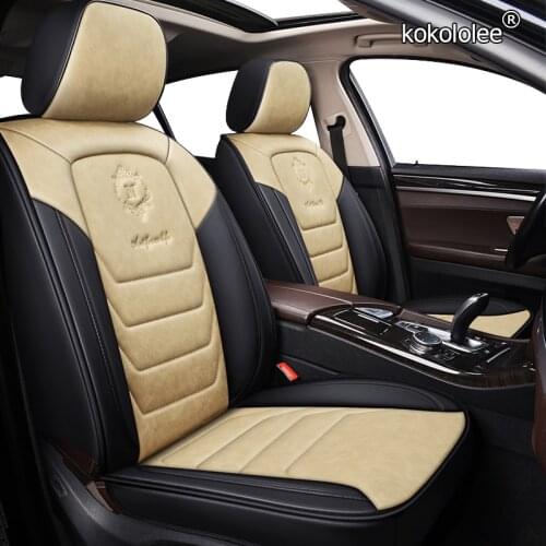 Kokololee leather car seat covers For volvo v50 v40 s40 v60 s80 xc90 2007 s60 2012 xc60 xc40 xc70 v70 accessories seat covers