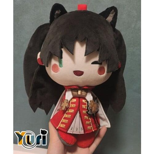 New Limit Anime FATE FGO Tohsaka Rin 20cm Plush Doll Cotton Toy Soft Cosplay Birthday Gift C HG Pre-sale In End September