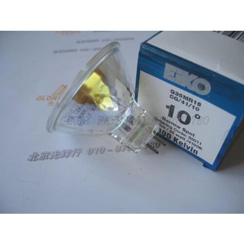 Eiko halogen lamp 12V 35W 10D Solux 4100K,Q35MR16/CG/41/10,Narrow spot bulb,12V35W bulb