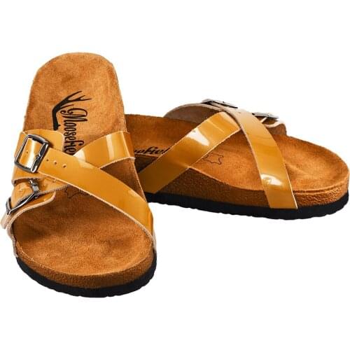 Moosefield Open-toed Womens Genuine Leather Slippers MD-47MMF Spring summer season 2020 new design