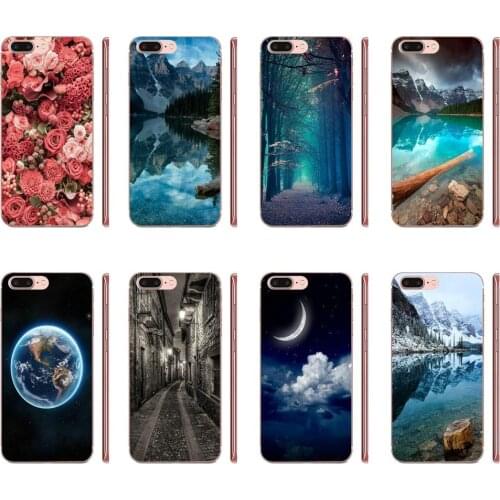 Soft Call Box Natural Scenery Luxury For iPhone SE2020 11 Plus Pro X XS Max XR 8 7 6S SE 4S 5 5C 5S