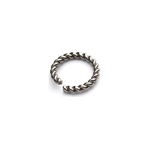 20pcs/lot 8mm stainless steel circle Connector Metal Alloy Pendant For DIY bracelet Jewelry Making fh54d