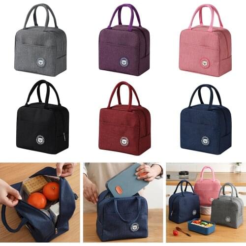 Portable Insulated Lunch Bag for Women Men Soft Cooling for Work Picnic