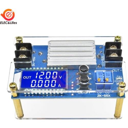 5A 90W boost constant current constant voltage power supply module DC-DC converter 9-45V To 11-50V step up module board