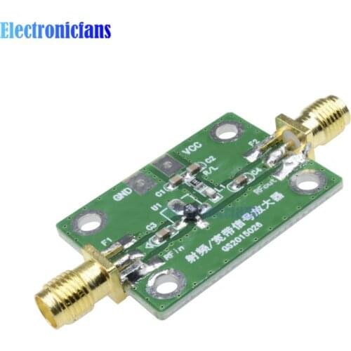 RF Wideband Amplifier High Gain 30dB Low Noise Amplifier LNA For Short Wave FM Radio Remote Control Receiver Module 0.1-2000MHz