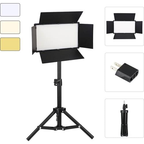 Dimmable 12inch LED Lighting Panel CRI 95 1120 LED Beads Photography Lighting For Youtube Photo Studio Live Stream Fill Lamp