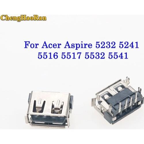 ChengHaoRan For ACER ASPIRE 5517 5232 5241 5541 4732 5516 5743Z 5532 5535 5920 6920 6930 2.0 USB Connector Plug