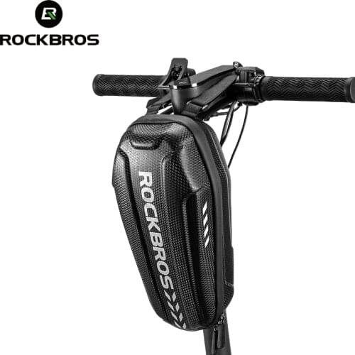 ROCKBROS Hard Shell Front Frame Scooter Hanging Bag Waterproof MTB Road Bike Folding Bag Multifunctional Electric Bicycle Bag