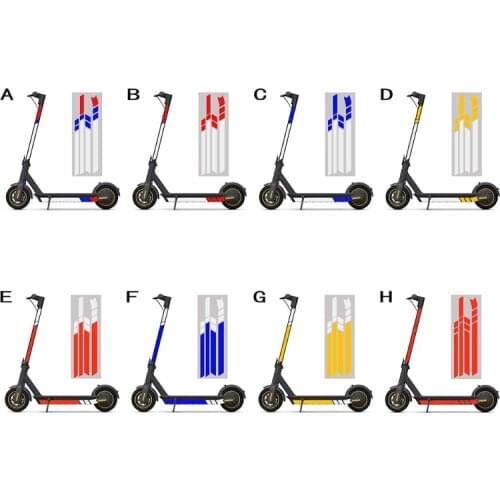 Waterproof pvc Reflective Stickers For Ninebot MAX G30/G30D Kickscooter Foldable Safe Reliable Practical protective F62C
