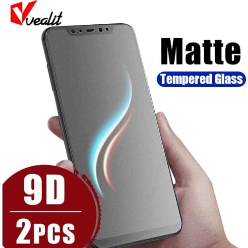 2Pcs 9D Frosted Tempered Glass for Xiaomi Poco F1 F2 F3 GT M2 M3 X3 Pro 11i Screen Protector Xiaomi 10T Pro 8 9 10 11 Lite Glass