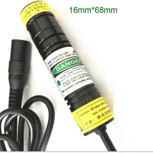 Grass Green Point Laser Module Diode Marking Machine Laser Light 40mw 510nm