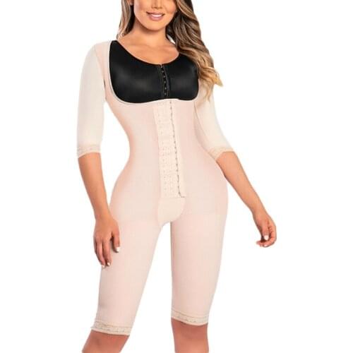 Womens Postpartum Tummy Control Compression Shapewear In the Abdomen Slimming Fajas Lace Body Shaper