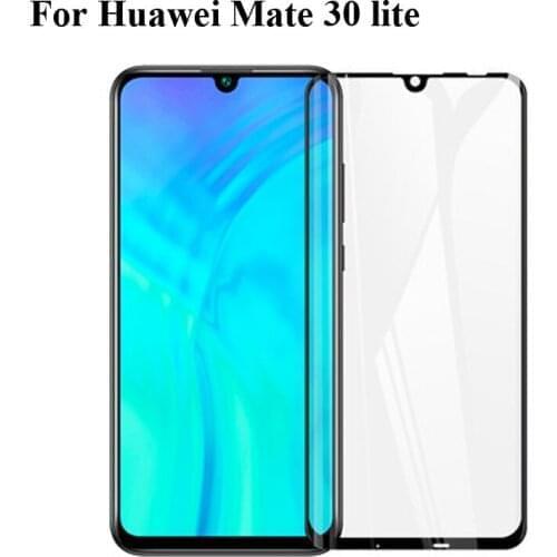 2pcs 3D Tempered Glass For Huawei Mate 30 lite 30lite Full Cover 9H film Explosion proof Screen Protector For Huawei Mate30 lite