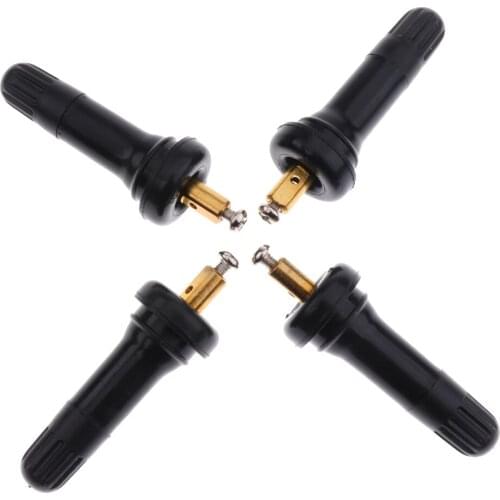 4pcs Tire Pressure Sensor Valve Stems For Buick Regal Lacrosse Cadillac