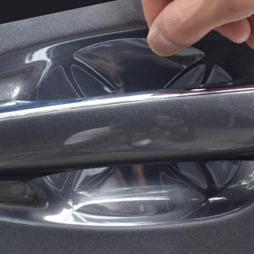 5Pcst Car Handle Protection Film Car Exterior Transparent Sticker for Buick Regal Lacrosse Excelle GT/XT/GL8/ENCORE/Enclaves
