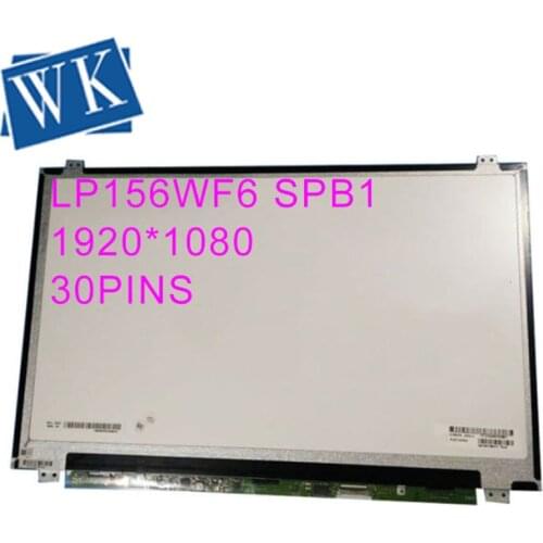 72% Color FHD IPS LP156WF6-SPB1 LP156WF6 SPB1 LP156WF6 (SP)(B1) LED Display Matrix for Laptop15.6 FHD 1920X1080 30Pin Slim