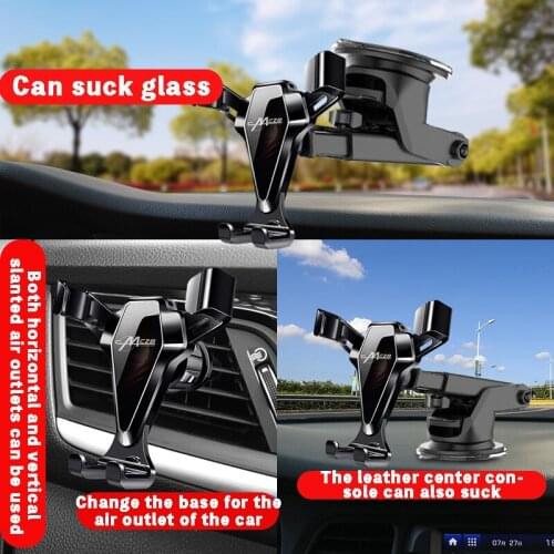 Sucker Car Phone Holder Mobile Phone Holder Stand in Car No Magnetic GPS Mount Support For iPhone 12 11 Pro Xiaomi HUAWEI