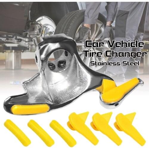 Car Vehicle Tire Changer Stainless Steel Metal Mount Demount Bird Head Tool Auto Car Styling Accessories styling moulding kit