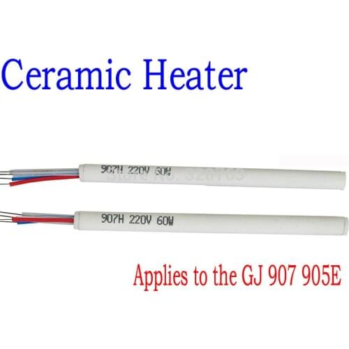 Free shipping 2/pcs 907 Adjustable constant temperature electric soldering iron Heating Element Ceramic Heater GJ 907 905E