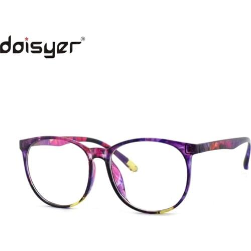 Daisyer 2020 branded designer clear 100% big frame adult anti blue light blocker blocking glasses