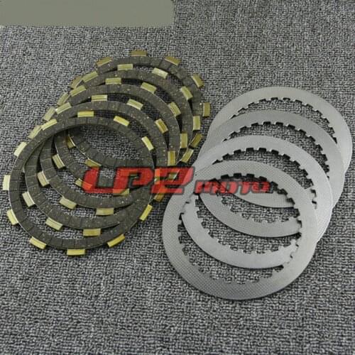 Clutch Friction Plates Discs For Suzuki TU250 92-14 1992-2014 TU250 XV/XW Volty 97-14 1997-2014 VL250 Y/K1/K5 Intruder 00-01/07