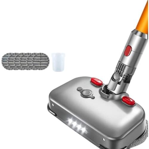 Electric Wet Dry Mopping Head for Dyson V7 V8 V10 V11 Replaceable Parts with Water Tank Mop Head Mop Pads Water Cup