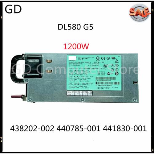 GD For HP DL580 G5 1200W Server Power Supply DPS-1200FB A HSTNS-PD11 438202-002 440785-001 441830-001 Mining PSU Full Tested