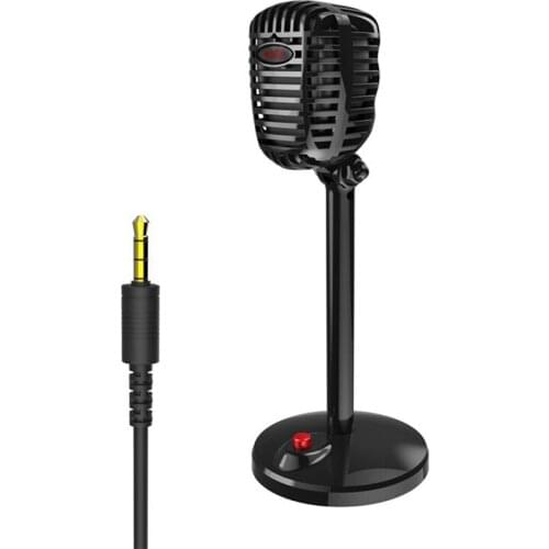 3.5mm Computer Microphone Desktop Live Broadcast Business Office Microphone Microphone