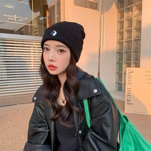 New Beanie Hat For Women Comfortable Soft Warm Spring Autumn Winter Hat Trendy Women Knitted Hat Culture China Style Female Caps