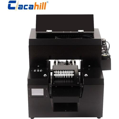 UV printer plane + cylinder equipped with Epson L800 print head for varnish 3D embossed texture printing at high speed