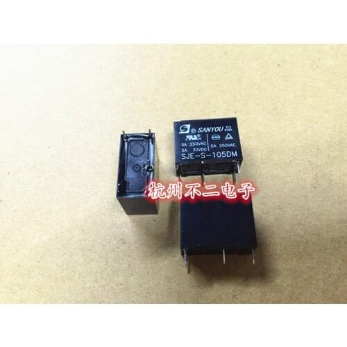 Relay SJE-S-105DM a group of normally open 4 feet 5A250VAC for JZC-33F-005-HS3