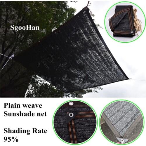 Sunshade Net Outdoor Awning Succulent Plant Cover Shelter Anti-UV Sun Shading Net Swimming Pool Shade Sail Home Garden Sunblock