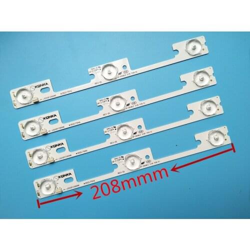 160PCS/LOT new and original for Konka LED32F2300NE LED32F2300FX light bar 35017946 35017948 backlight lamp LED strip 6v